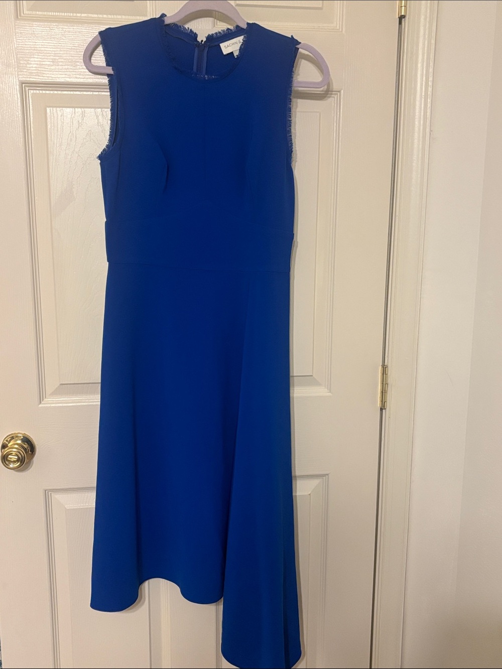 Sachin + Babi Royal Blue Sleeveless Midi Dress